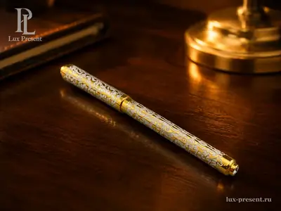 Ручка-роллер «Серебряный вензель»